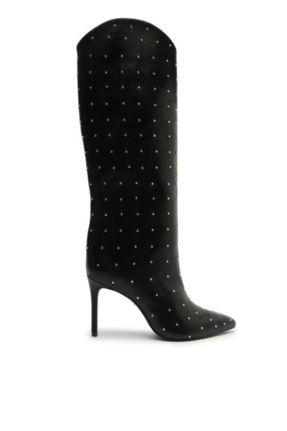 Maryana Studded Pointed Toe Boot