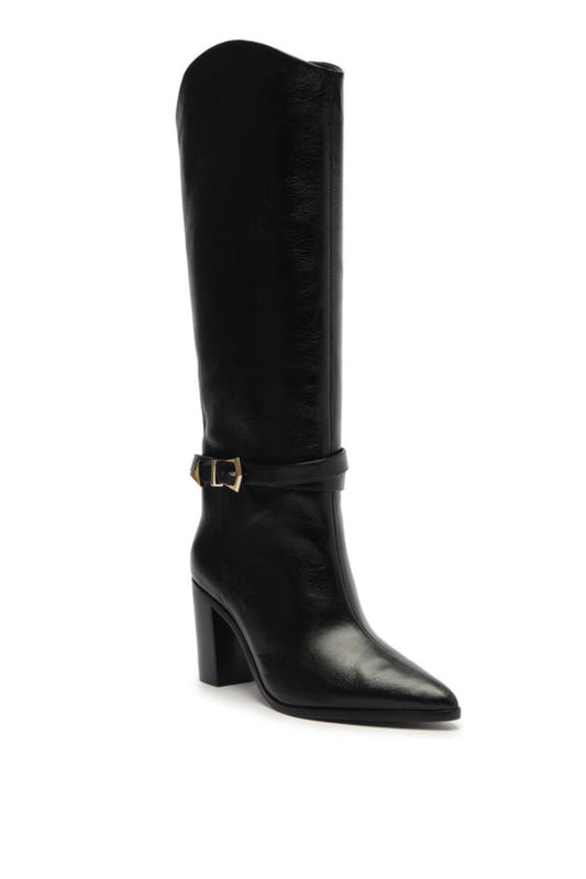 Maryana Pointed Toe Knee High Boot