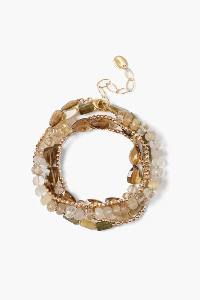 Kenai Naked Wrap Bracelet - Natural Mix