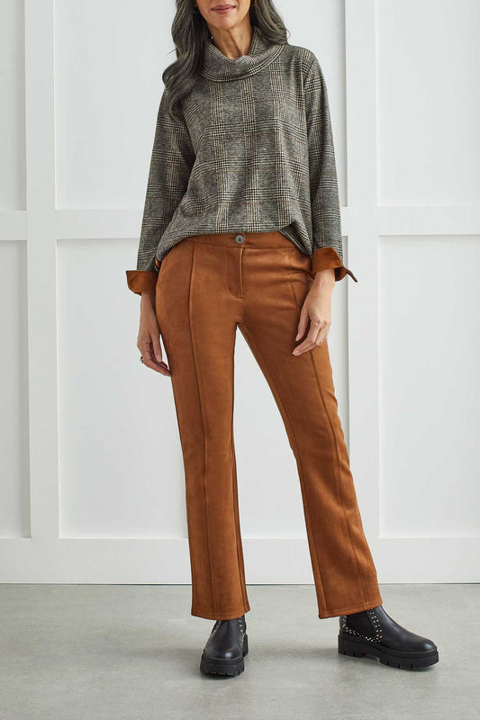 Cowl Neck Top - Rust
