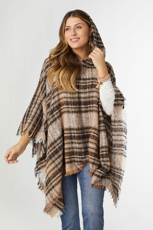 Copacabana Hooded Poncho