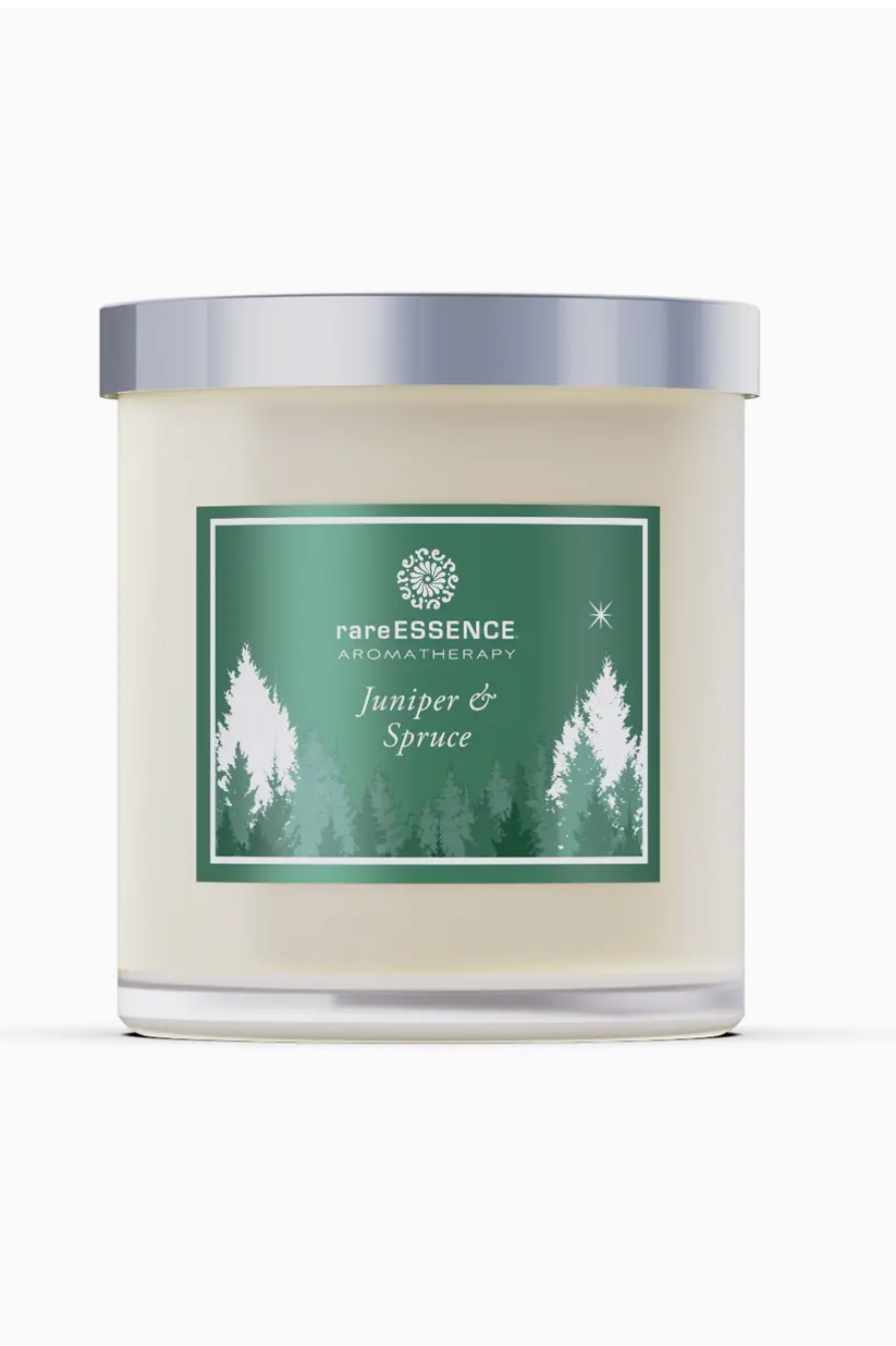 Juniper & Spruce Frosted Candle