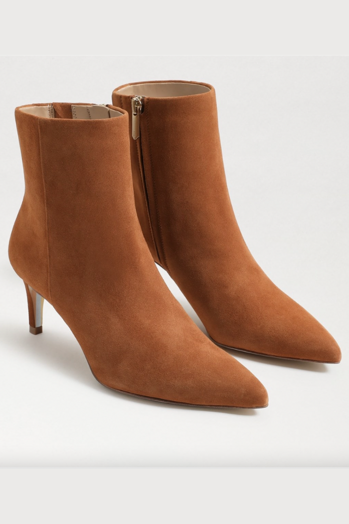 Ulissa Ankle Bootie - Brown Suede