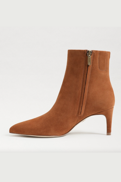 Ulissa Ankle Bootie - Brown Suede