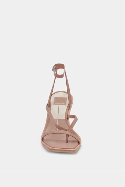 Gemini Wedges - Cafe Leather