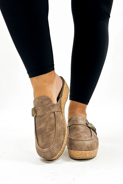 Corky's Taupe All Get Out Shoes