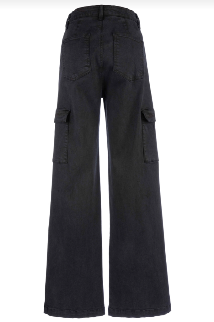 Miller High Rise Wide Leg - Black