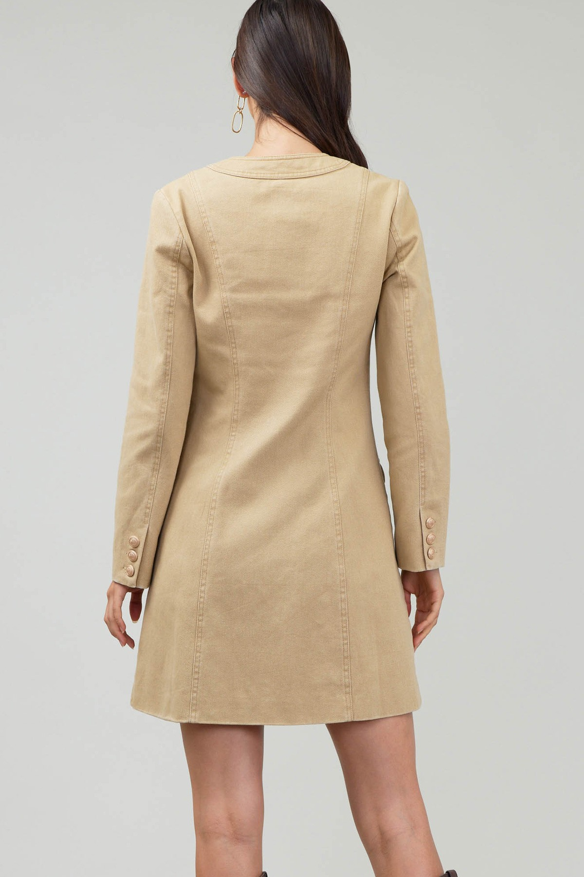 Pocket Button Down Dress