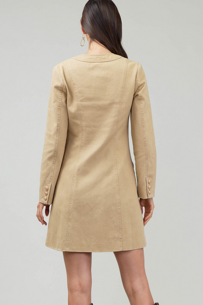 Pocket Button Down Dress