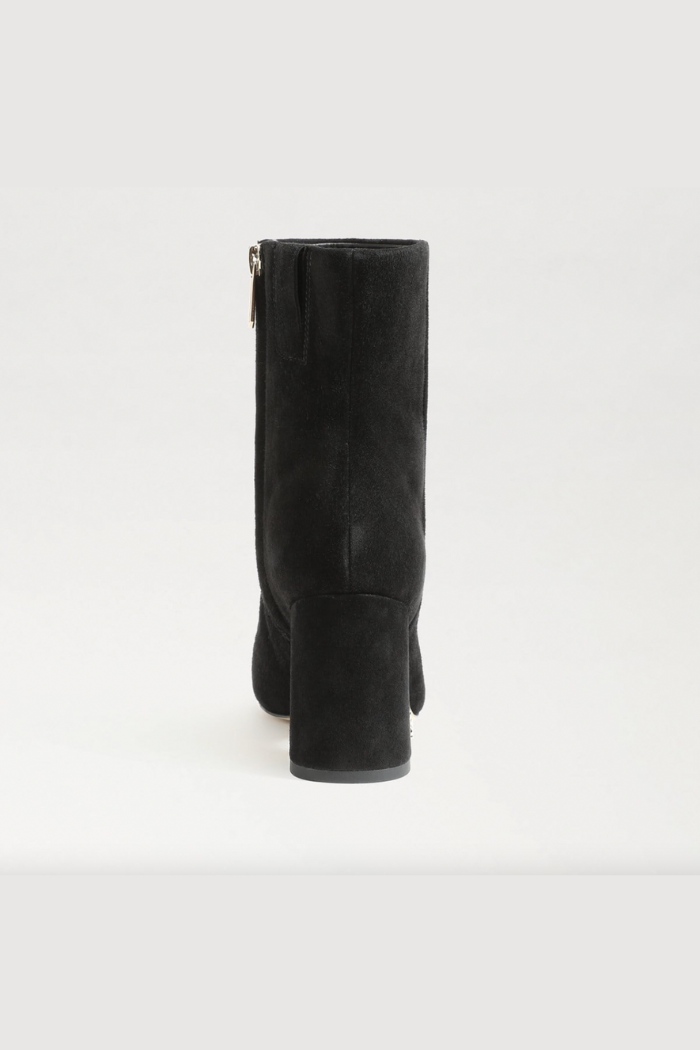 Fawn Ankle Bootie - Suede Black