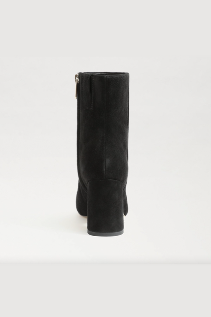 Fawn Ankle Bootie - Suede Black