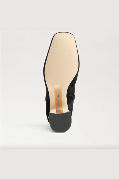 Fawn Ankle Bootie - Suede Black