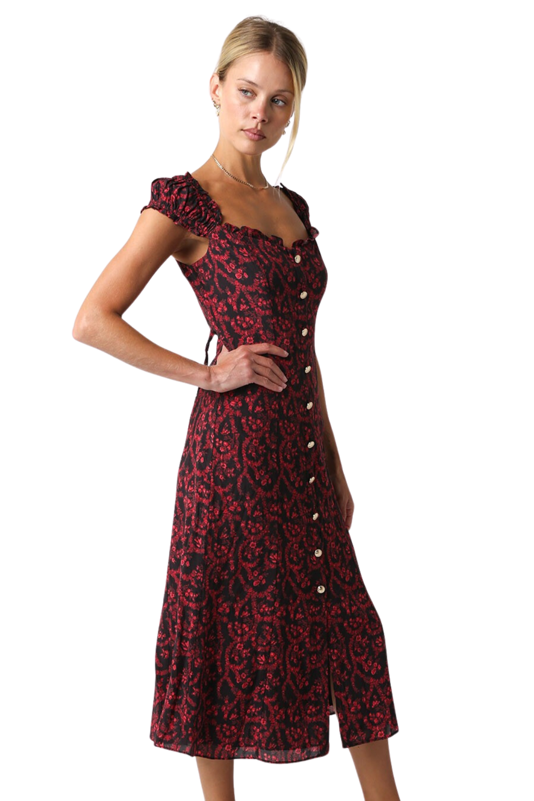 Savanah Button Dress