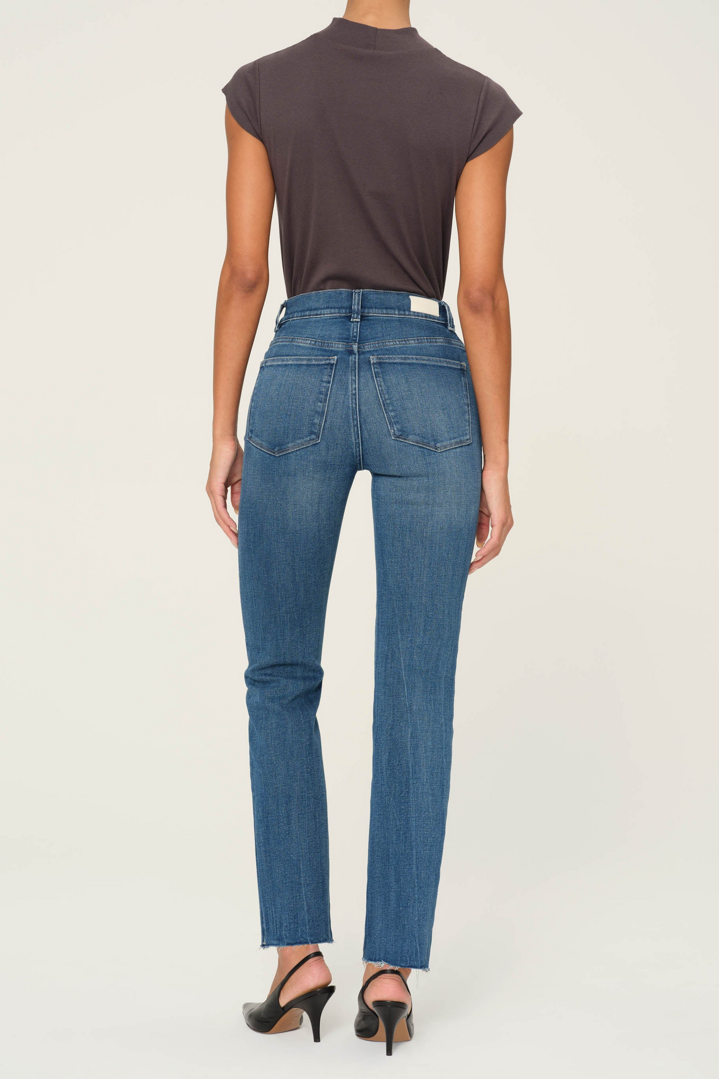 Halle Straight High Rise Instasculpt 29" Jeans
