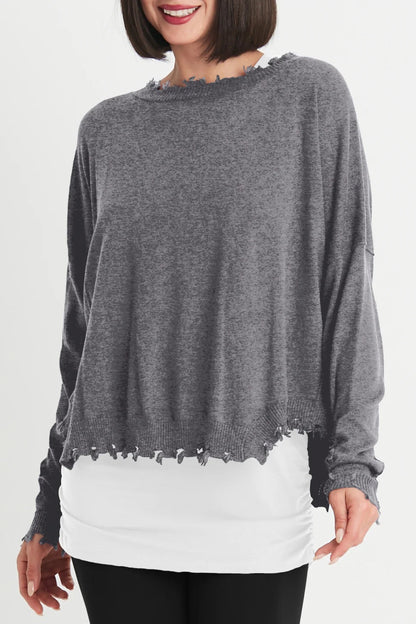Planet Shabby Chic Crewneck Sweater