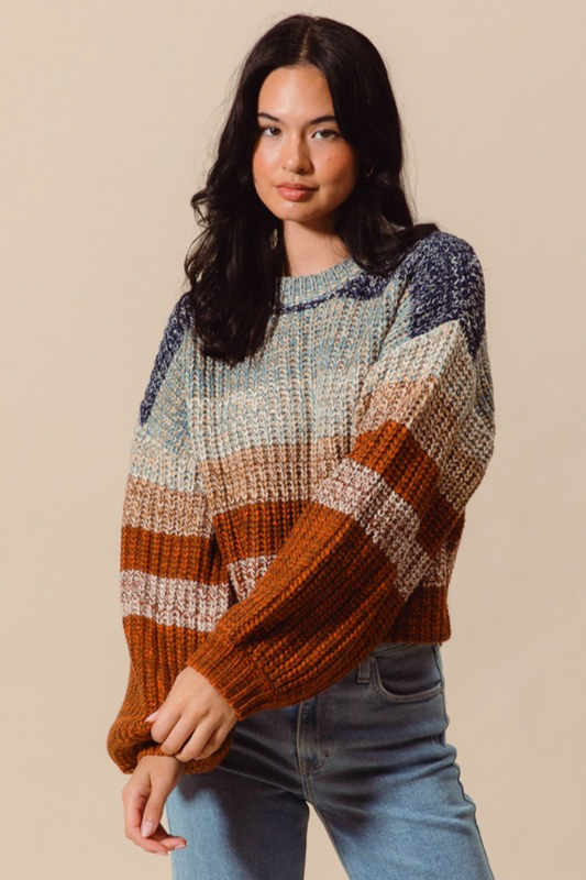 Multi Stripe Sweater