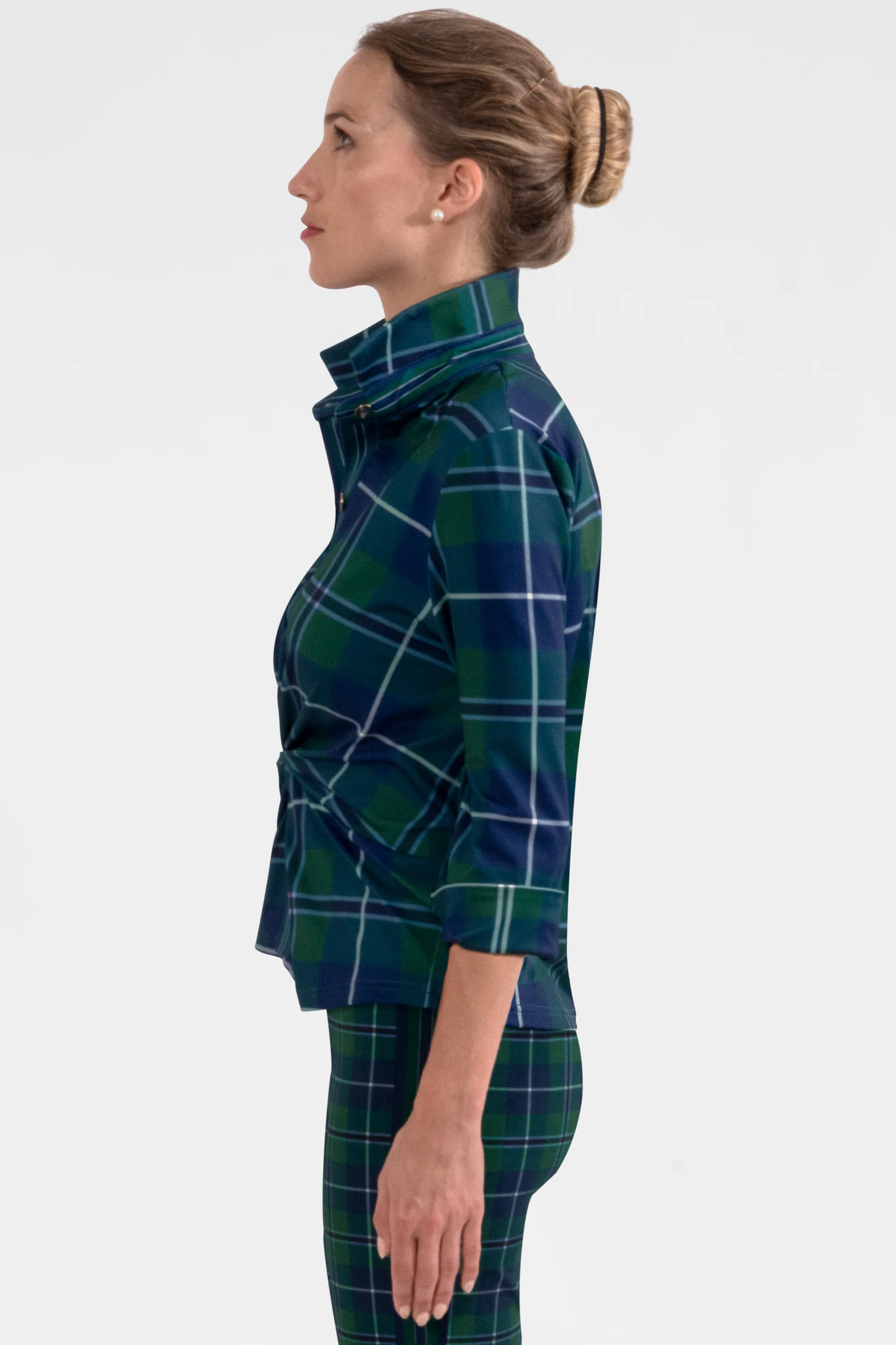 Twist & Shout Top - Melville Tartan