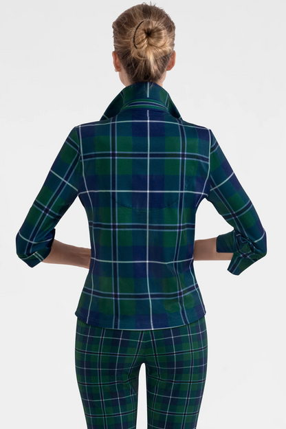 Twist & Shout Top - Melville Tartan