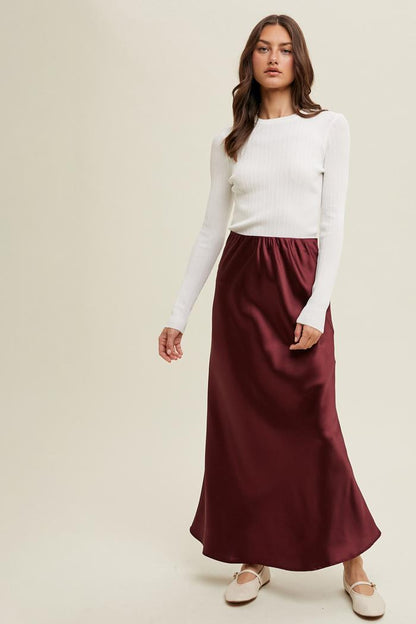 Ribbed Fitted Knit Top