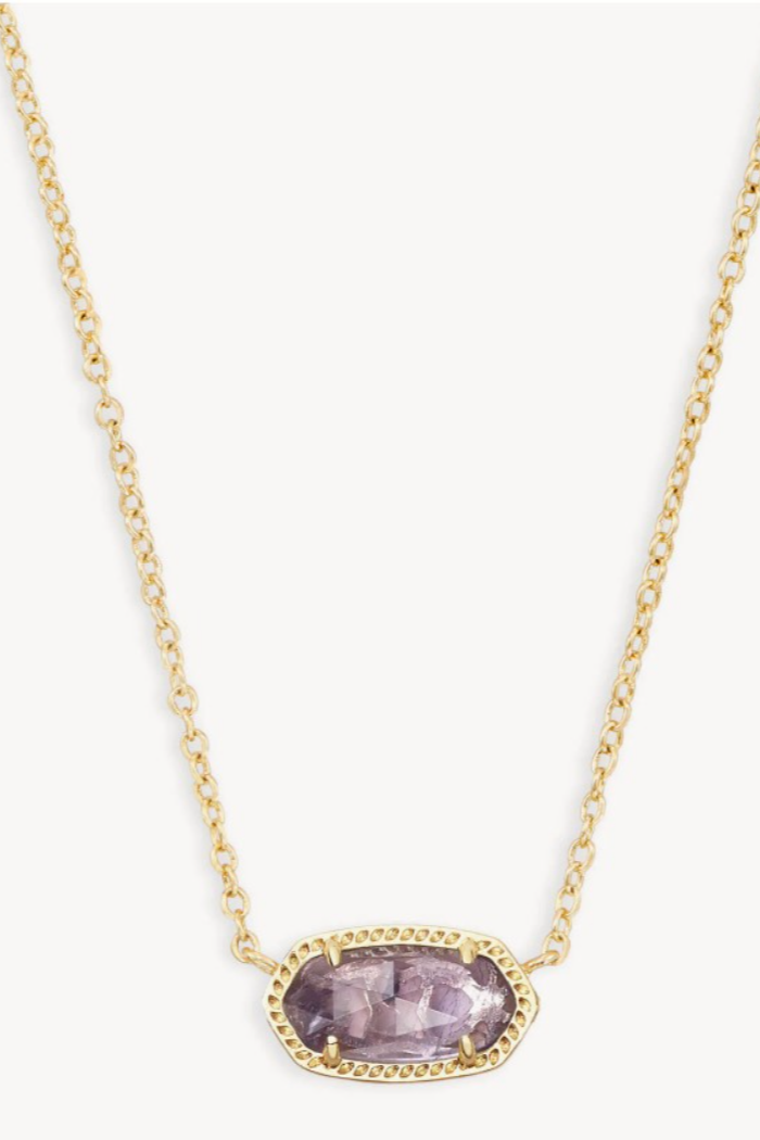 Elisa Gold Pendant Necklace