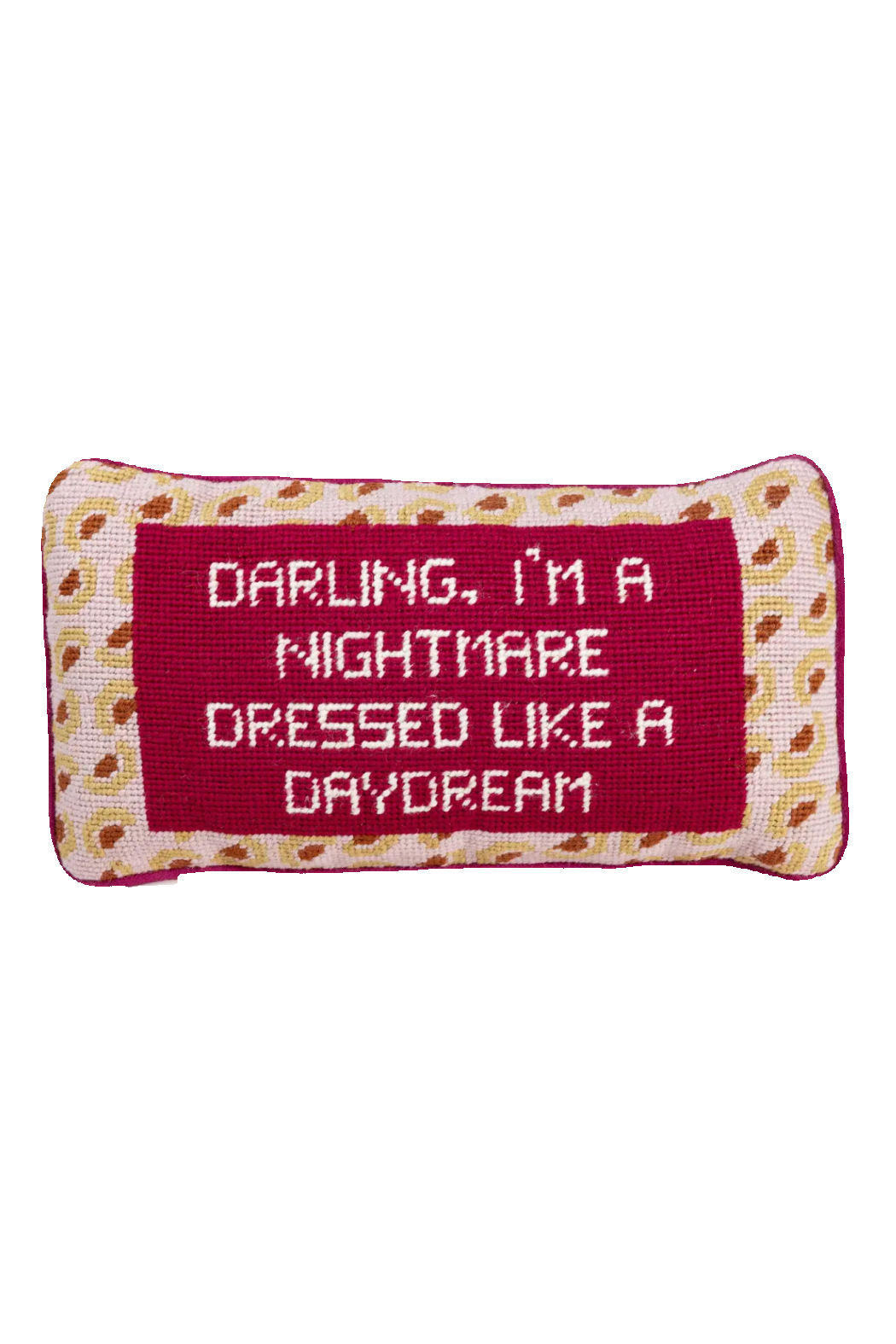 Dressed Like A Daydream Needlepoint Pillow