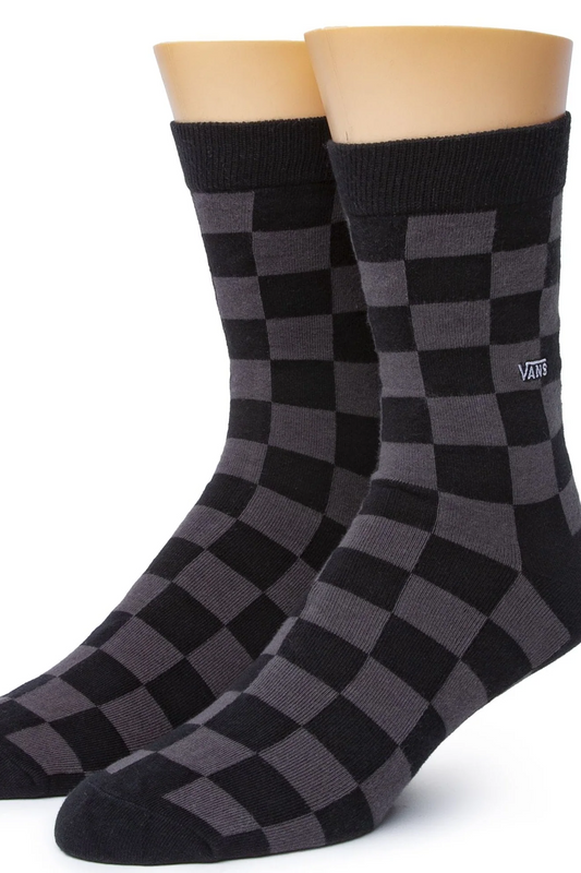 Checkered Crew Socks