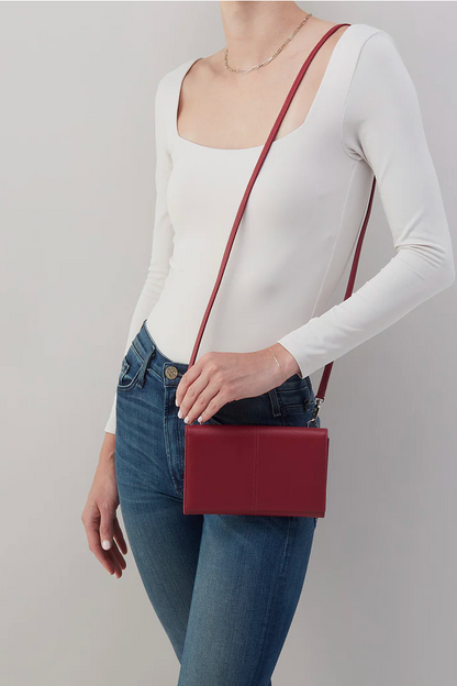 Essential Saffiano Wallet Crossbody