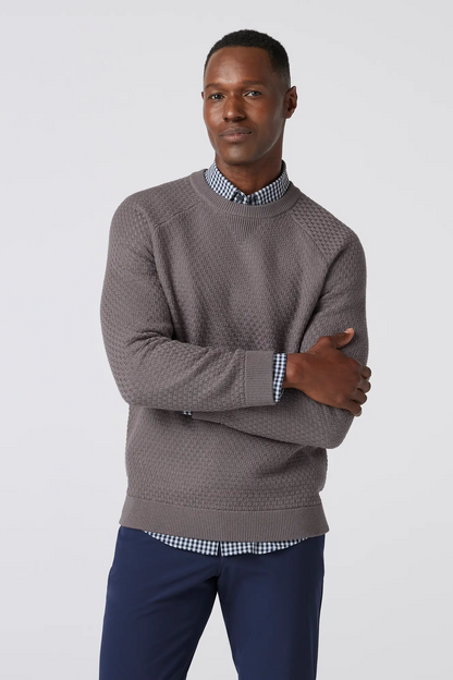 Hillcrest Crewneck - Nickel Solid