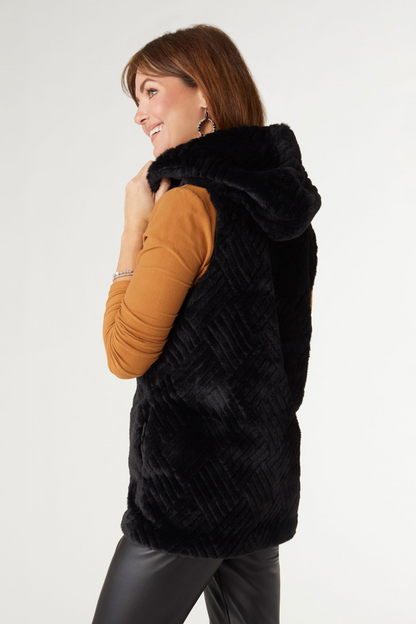 Lyric Faux Fur Vest