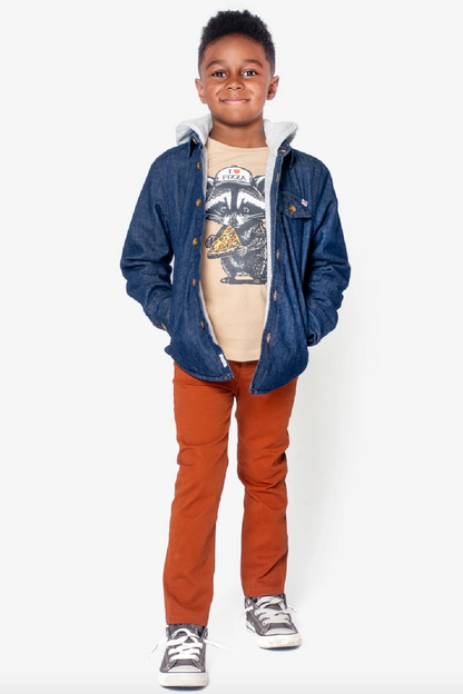 Glen Hooded Shirt