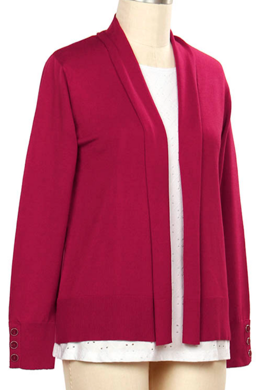 Long Sleeve Cardigan Sweater