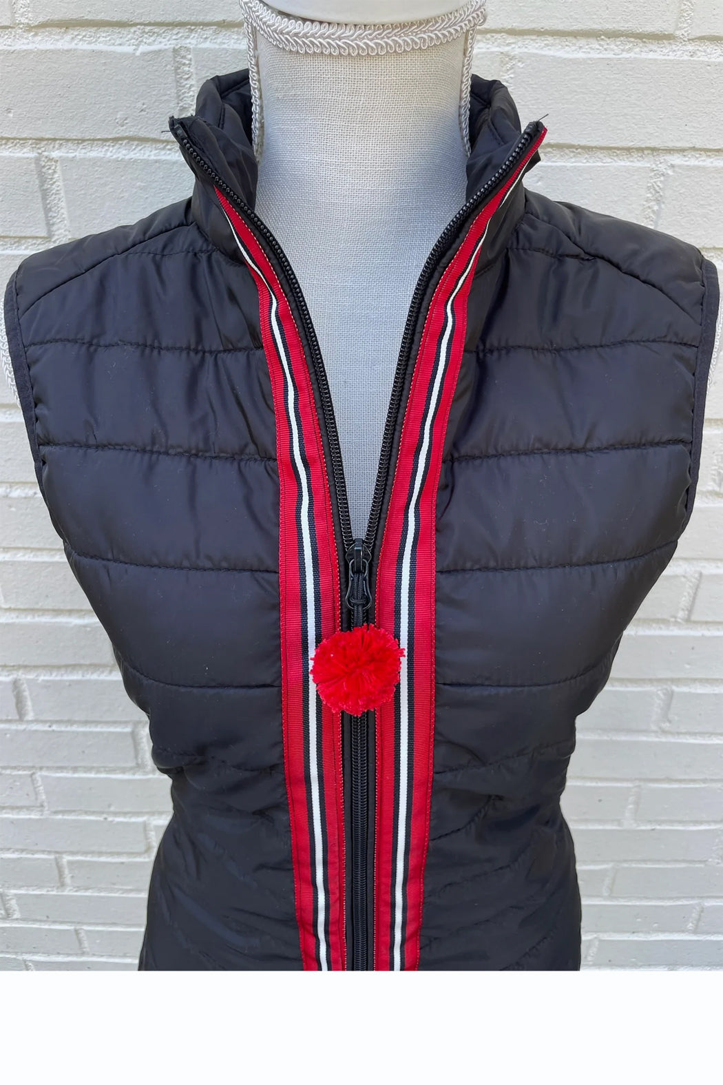 Maggie May Ribbon Puffer Vest