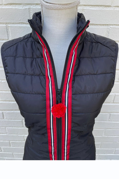 Maggie May Ribbon Puffer Vest
