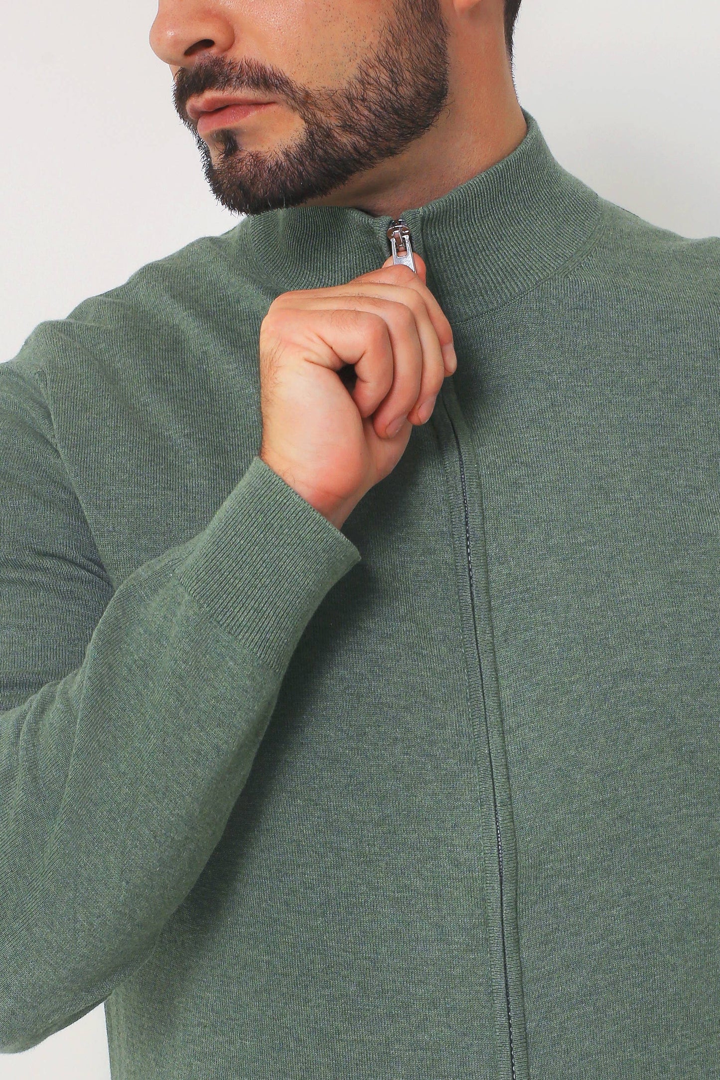 Men's Everyday Cotton Full Zip Sweater