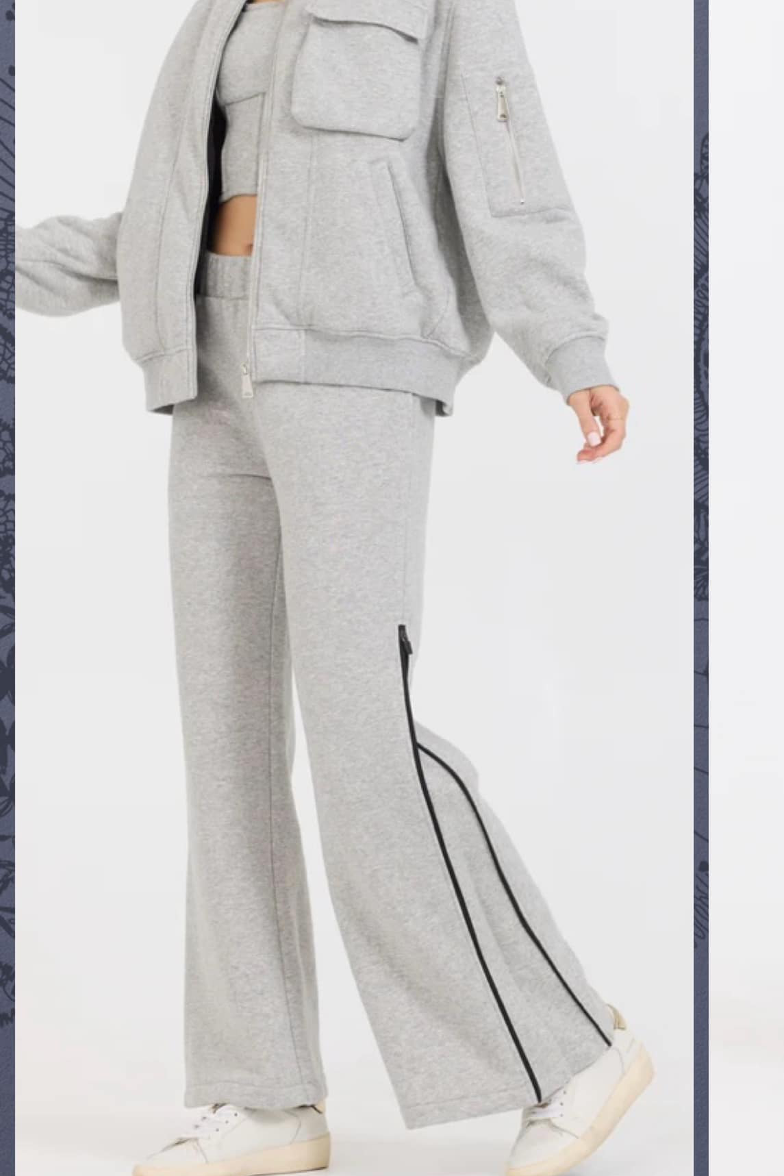 Fleece Flare Pant