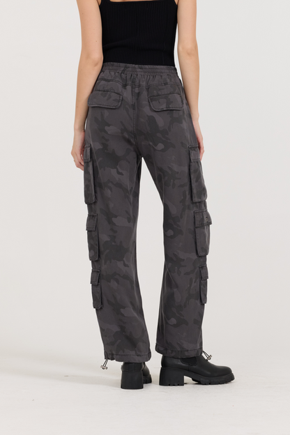 Phantom Camo Tencel Cargo Pant