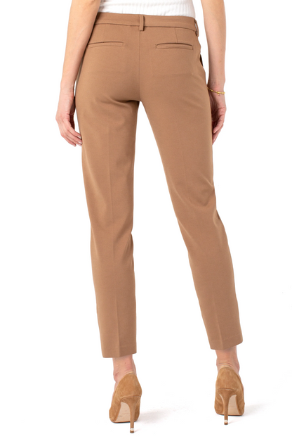 Petite Kelsey Trouser Super Stretch Ponte - Maple