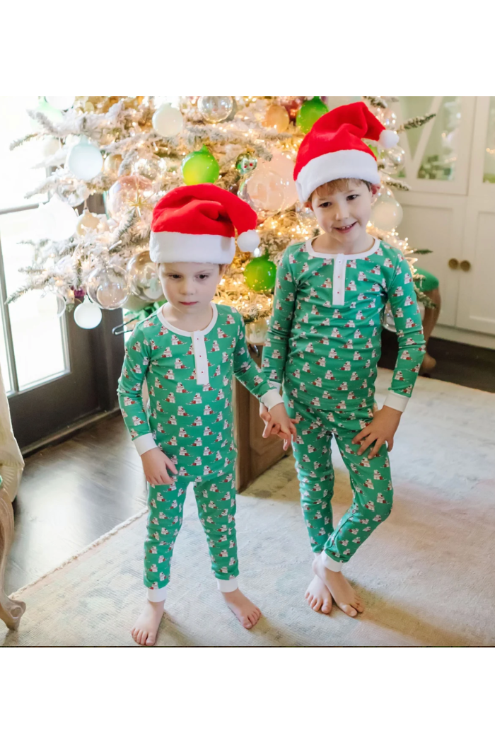 JACK PAJAMA SET/SANTA'S HELPER
