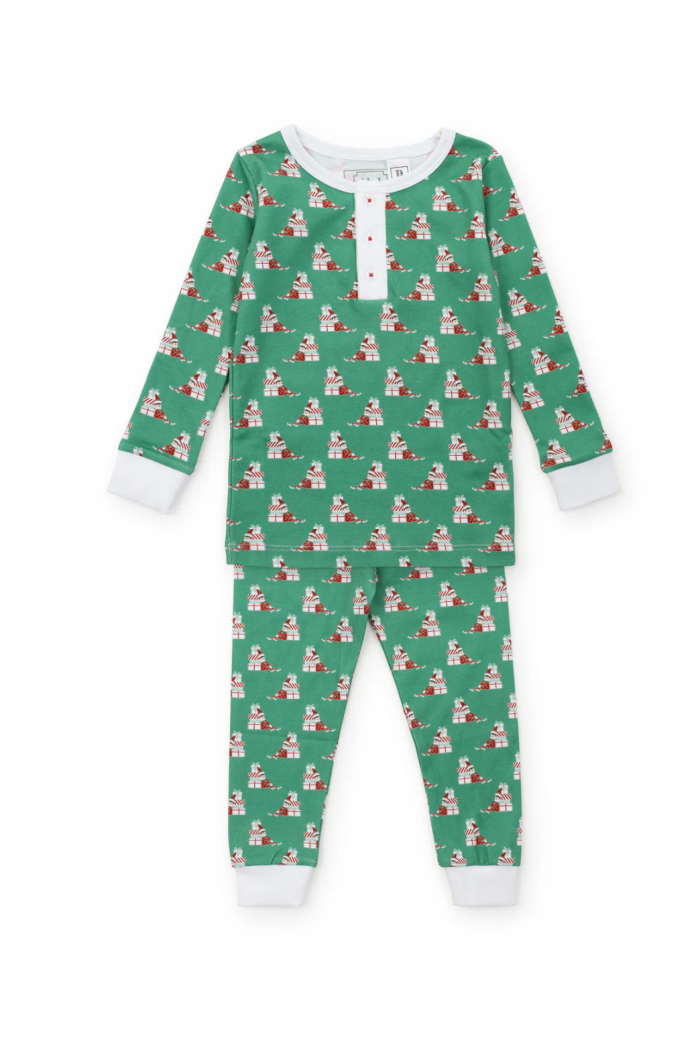 JACK PAJAMA SET/SANTA'S HELPER