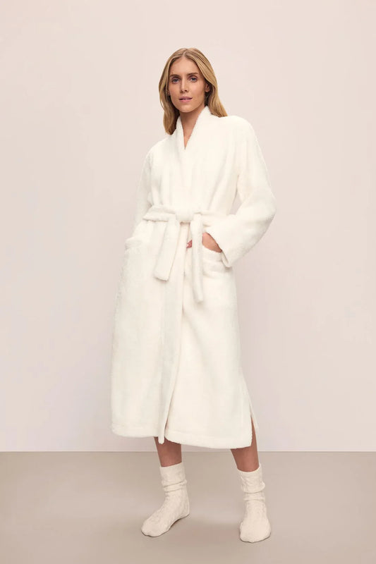 Renew Plush Long Robe Eberjey