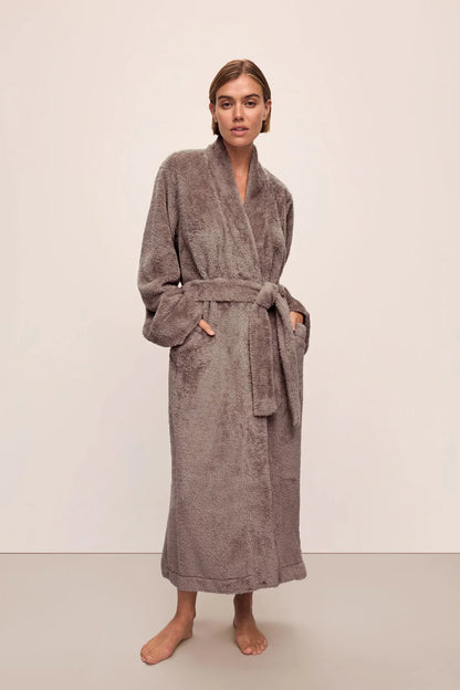 Renew Plush Long Robe Eberjey