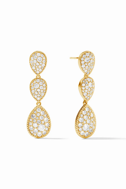 Luna Teardrop Tier Earring