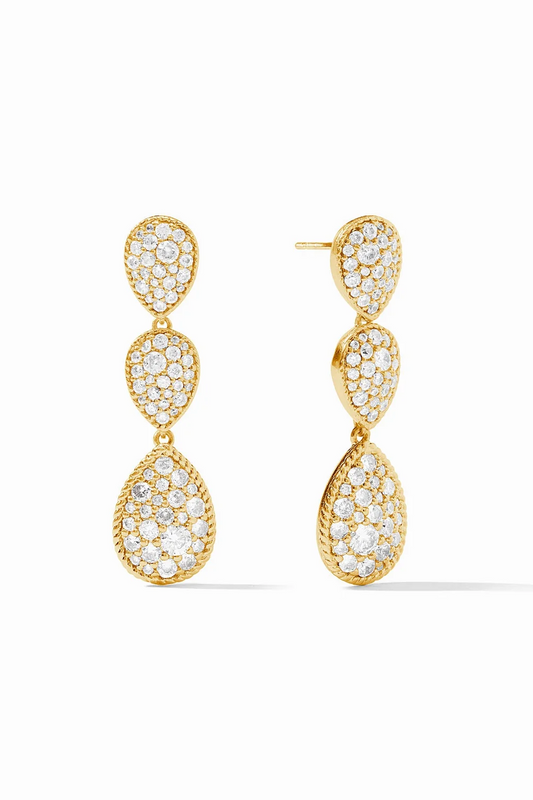 Luna Teardrop Tier Earring