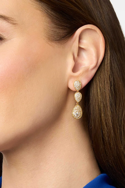 Luna Teardrop Tier Earring