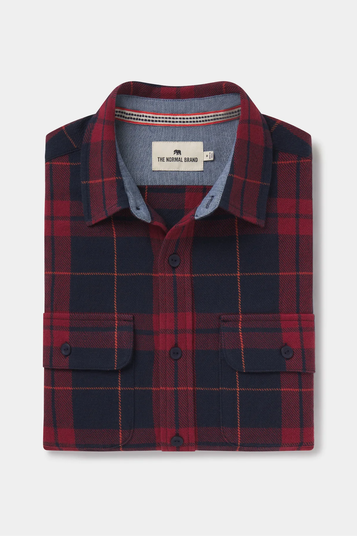 Mountain Overshirt - Garnet Plaid