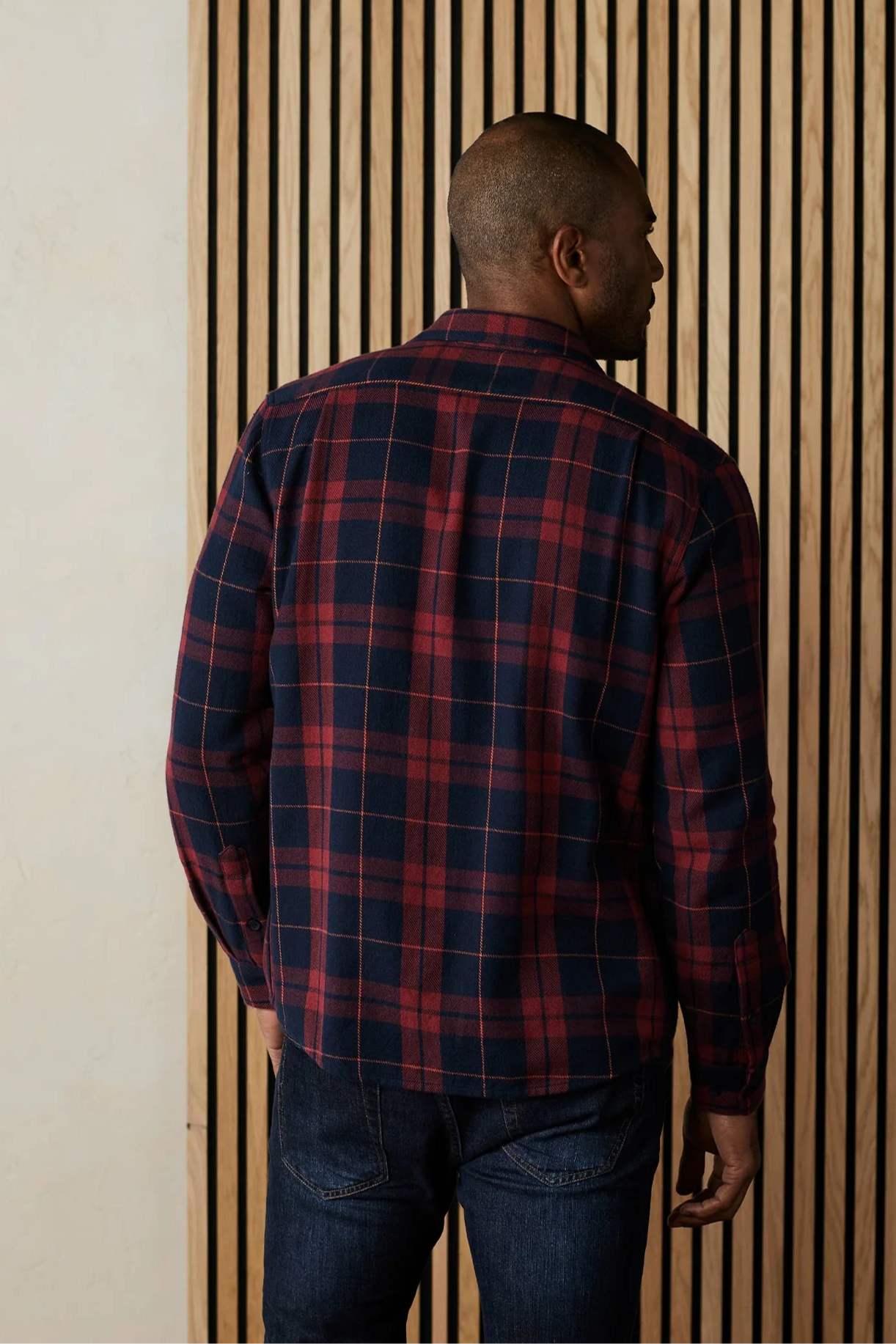 Mountain Overshirt - Garnet Plaid