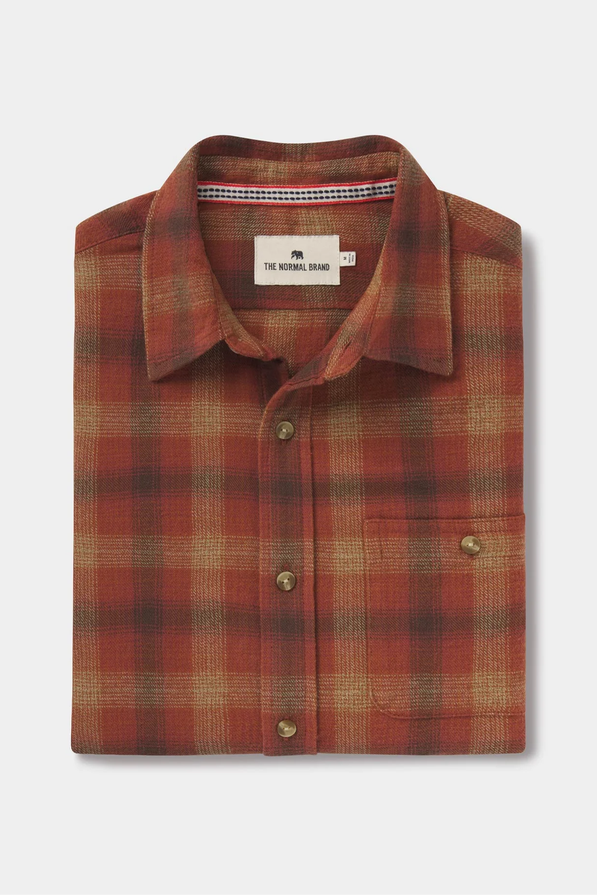 Hudson Double Brushed Flannel - Maple Glaze Plaid