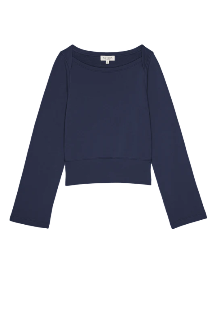 Darlene Envelope Sweatshirt- Graphite