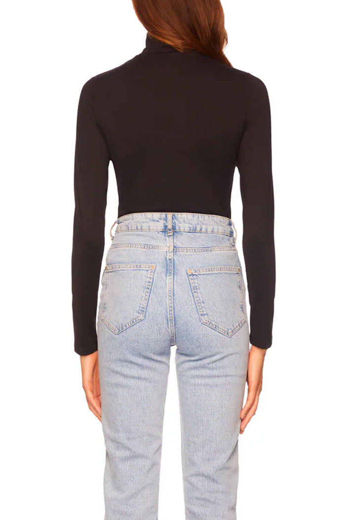 Mock Neck Long Sleeve Top