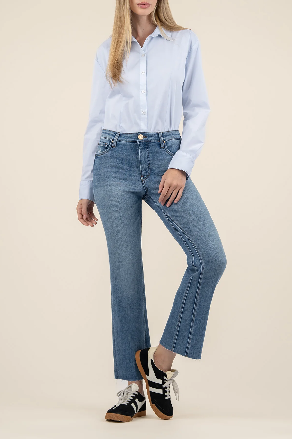 Kelsey High Rise Fab Ab Jean